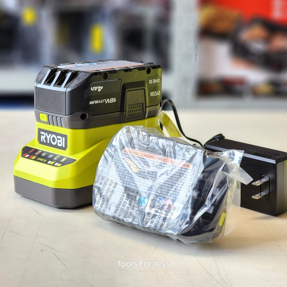 RYB 18V ONE+ 2AH/4AH STARTER KIT (PSK106SB) RYB 18V ONE+ 2AH/4AH STARTER KIT (PSK106SB)